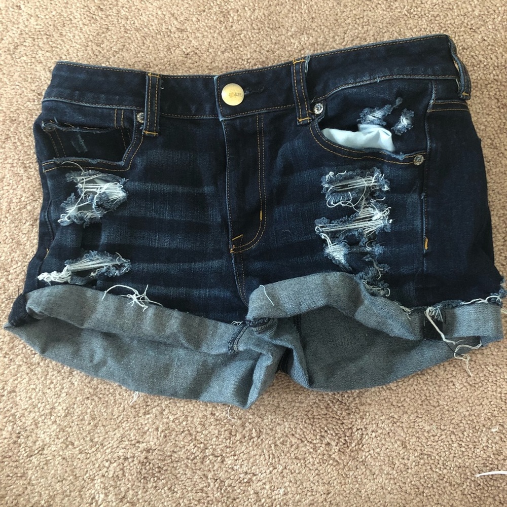 American Eagle Highrise Shorties